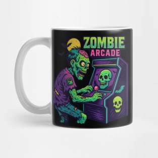 Zombie Arcade Retro Horror Mug
